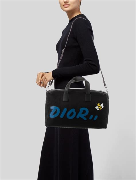 dior x kaws bag.